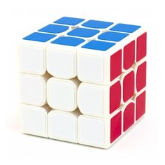 Головоломка Moyu 3x3x3 Cubing Classroom (MoFangJiaoShi) mini 50 mm белый/разноцветный