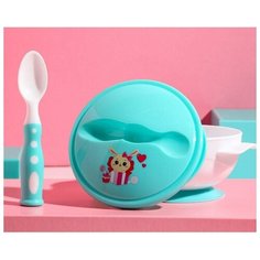 Набор детской посуды Mum&Baby Уточка, 3 предмета (3630404)