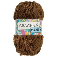 Пряжа ARACHNA Panda, 100% микрополиэстер, 5*100 г, 75 м, №27, коричневый