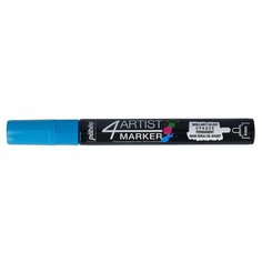 Набор художественных маркеров Pebeo 4Artist Marker, на масляной основе, 4 мм, 6 шт, перо круглое, голубой