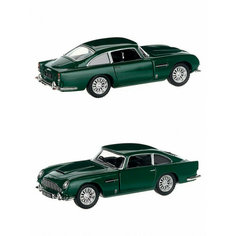 Металлическая машинка Kinsmart 1:38 «Aston Martin DB5» инерционная, зелёная KT5406D-1