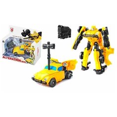 Машина-робот, детали корпуса металл, инерционный механизм, в комплекте: предмет 2шт, коробка Наша Игрушка