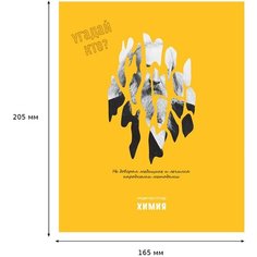 Тетрадь предметная 48л. BG "Угадай кто" - Химия, матовая ламинация, выборочный лак BG®