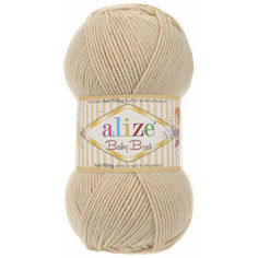 Пряжа Alize Baby best медовый (310), 90%акрил/10%бамбук, 240м, 100г, 1шт