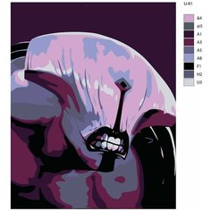 Картина по номерам U-61 "Игра Dota. Faceless Void", 70x90 см Brushes Paints