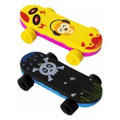 Ластик Пифагор "Скейт" (57х32х11мм) 24шт. (222481)