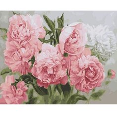 Картина по номерам Розовые пионы 40х50 см 000 Art Hobby Home