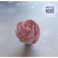 Силиконовый молд для мыла, изомальта, карамели - Роза кружевная "Радость прерий" ( 5 х 5см.) 7 Корон