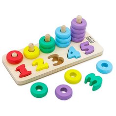 Развивающая игрушка ТРИ СОВЫ Учимся считать РИ_46535