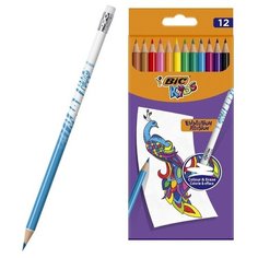 Bic Карандаши цветные Kids Evolution Illusion, 12 цветов