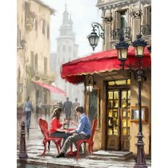 Картина по номерам Свидание Цветной