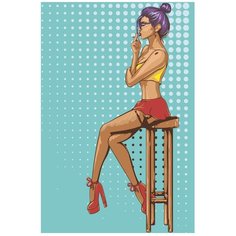 Картина по номерам, "Живопись по номерам", 72 x 108, Z-AB511