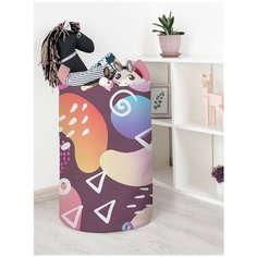 Корзина для игрушек JoyArty "Детская абстракция" 40x60 см