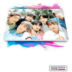 Картина по номерам на холсте BTS Summer Time, 40 х 60 см Красиво Красим