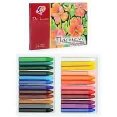 Пастель масляная 24 цв Люкс Луч