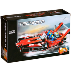 Lari Конструктор Lari Technica - Моторная лодка 171 деталь 11296