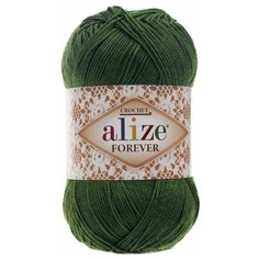 Пряжа ALIZE Forever / 35 зеленый