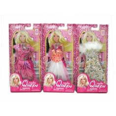 Платье для куклы в ассорт, блистер Наша Игрушка