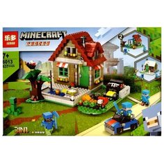 Конструктор пластиковый Minecraft LB6013 637 деталей LB+