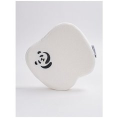 Подушка ортопедическая для новорождённых с эффектом памяти "PandaHug - Вaby 0+" анатомическая форма 24*24*3