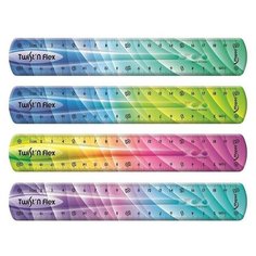 Линейка 20 см Maped TWISTN FLEX PATTERNS нелом-я гибкая двуст. Шкала279215