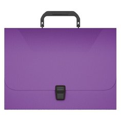 ErichKrause Портфель пластиковый Diagonal Vivid А4, фиолетовый