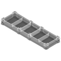 Настольная игра Meeple House Модуль UTS Euro Token Organizer (Прозрачная версия) UniqTraySystem
