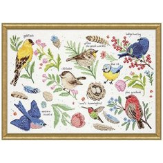 Набор для вышивания Design Works 3413 Изучая птиц