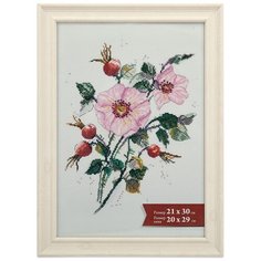 Рамка пластиковая с оргстеклом ПРК-10 21х30 см цвет Леон Gamma