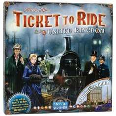 Настольная игра Ticket to Ride - Map Collection 5: United Kingdom & Pennsylvania (дополнение) - на английском языке Days of Wonder