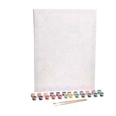 Картина по номерам на холсте с подрамником Школа талантов "Праздник к нам приходит" 30х40 см