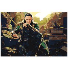 Картина по номерам, "Живопись по номерам", 48 x 72, YOAR-Z-Z4058artology