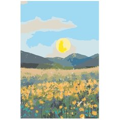 Картина по номерам, "Живопись по номерам", 60 x 90, Z-MV203