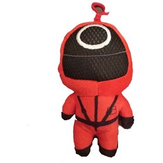 Брелок-игрушка . Мягкая игрушка Игра в Кальмара, Круг / Плюшевая игрушка из сериала Игра в Кальмара / Мягкая игрушка Надзиратель 17см. Брелок. 1шт. ОЕМ