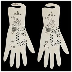 Блокатор для вязания перчаток «Кошка» (L) D.S