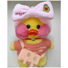 Мягкая игрушка уточка (цвета одежды в ассортименте) Lalafanfan
