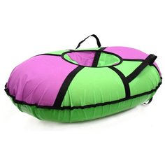 Тюбинг-ватрушка 1х0,7 max. вес до 80 кг/прочный тент/морозостойкий Noname