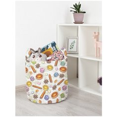 Корзина для игрушек JoyArty "Рождественские сладости" 35x35 см