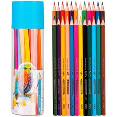 Карандаши цветные Deli 24 цвета, "Color Emotion", шестигранные, липа (EC111-24/A)