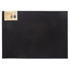 Коврик Универсальный соты, 50х67 см, цвет чёрный Grand Caratt
