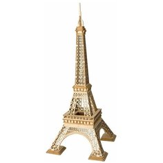 Деревянный конструктор Robotime Rolife - Эйфелевая башня (Eiffel tower); 122 дет; 16,5*15,7*36,5 см; арт. TG501
