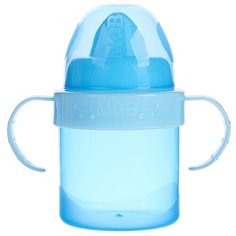 Поильник детский Mum&Baby с твёрдым носиком, с ручками, 150 мл