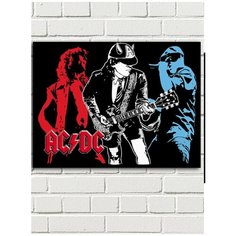 Картина по номерам музыка AC DC - 8681 Г 30x40