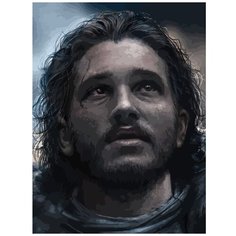 Картина по номерам на холсте Игра престолов - 7 30X40