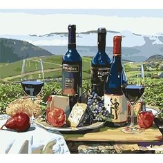 Картина по номерам Пикник в Тоскане 40х50 см Hobby Home