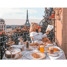 Картина по номерам Утренние новости 40х50 см Hobby Home