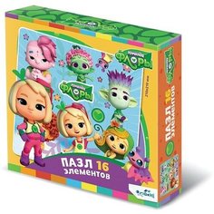 Пазл «Команда Флоры. Дружная команда», 16 элементов Origami