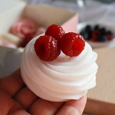 Силиконовая форма для мыла, Пирожное Безе Helena Mold