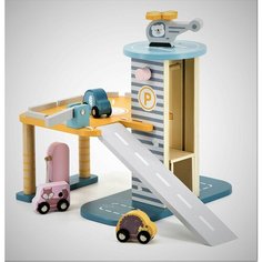 Развивающие игрушки из дерева Viga Toys PolarB Игровой набор Паркинг 44029 Vigatoys