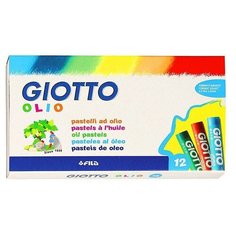 Giotto Набор масляной пастели "Olio", 12 цв. sela25